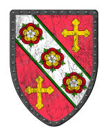 Rose per Bend with crosses